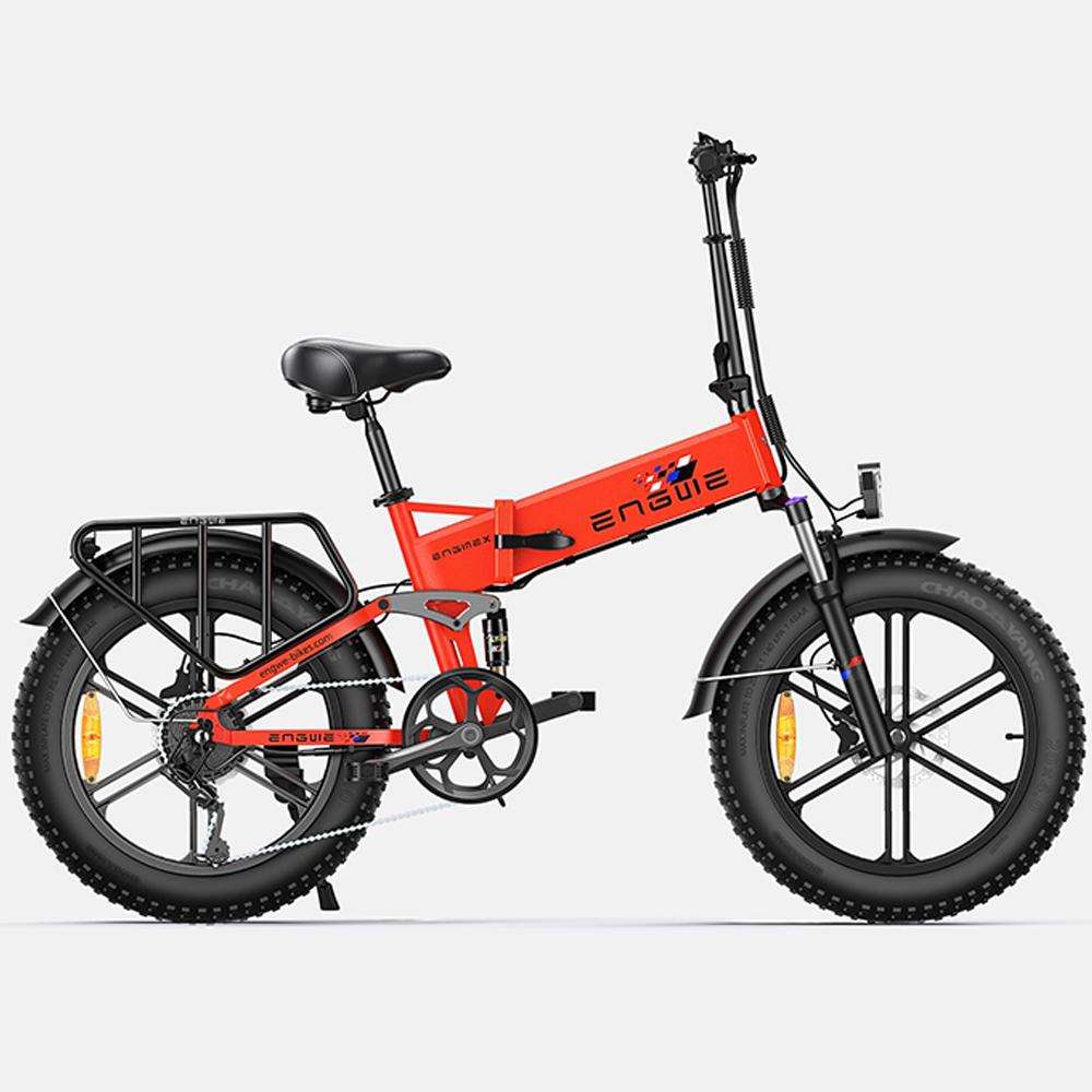 Electric Bike Foldable ENGWE 20" 250W Motor 48V 13AH Max Range120Km Load 150Kg ENGINE X