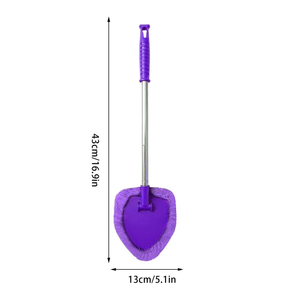 

Car Windshield Cleaner Adjustable Telescopic Soft Non Slip Tool Car Windshield Cleaner Tool For Automotive Vehicle Trunk Home белый