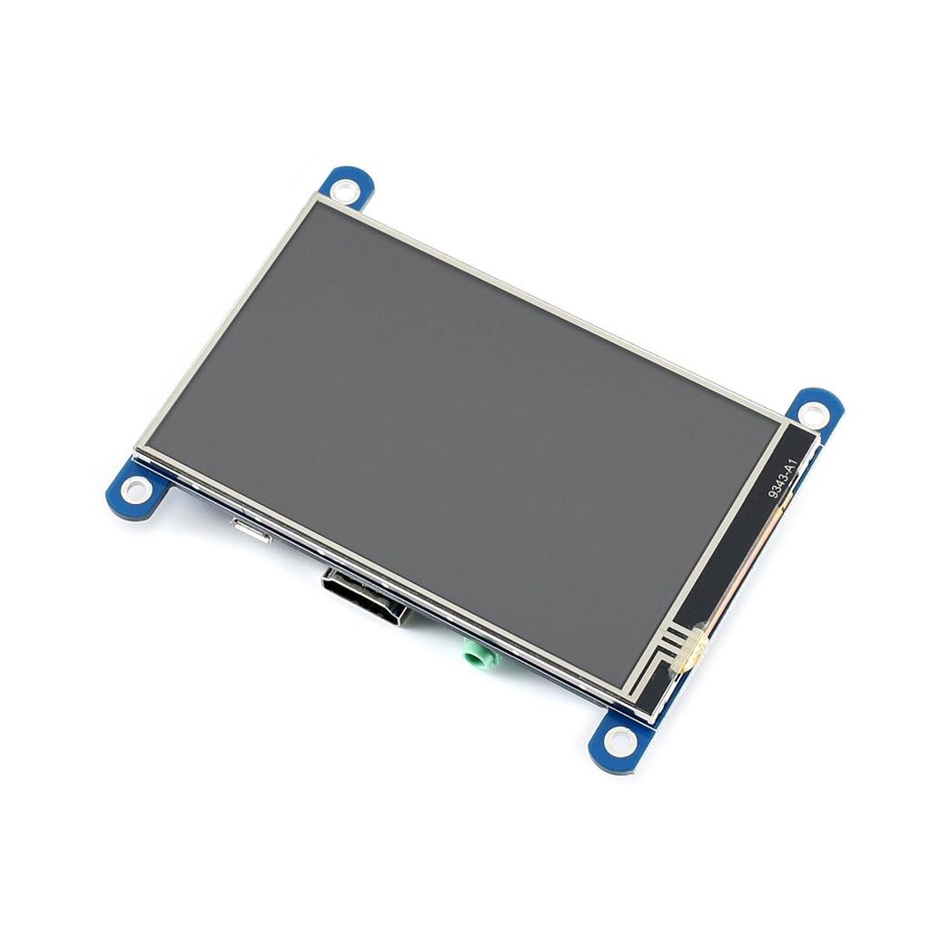 Weixue 4" Resistive Touchscreen, 480×800 IPS, High Compatibility for Raspberry Pi & PC