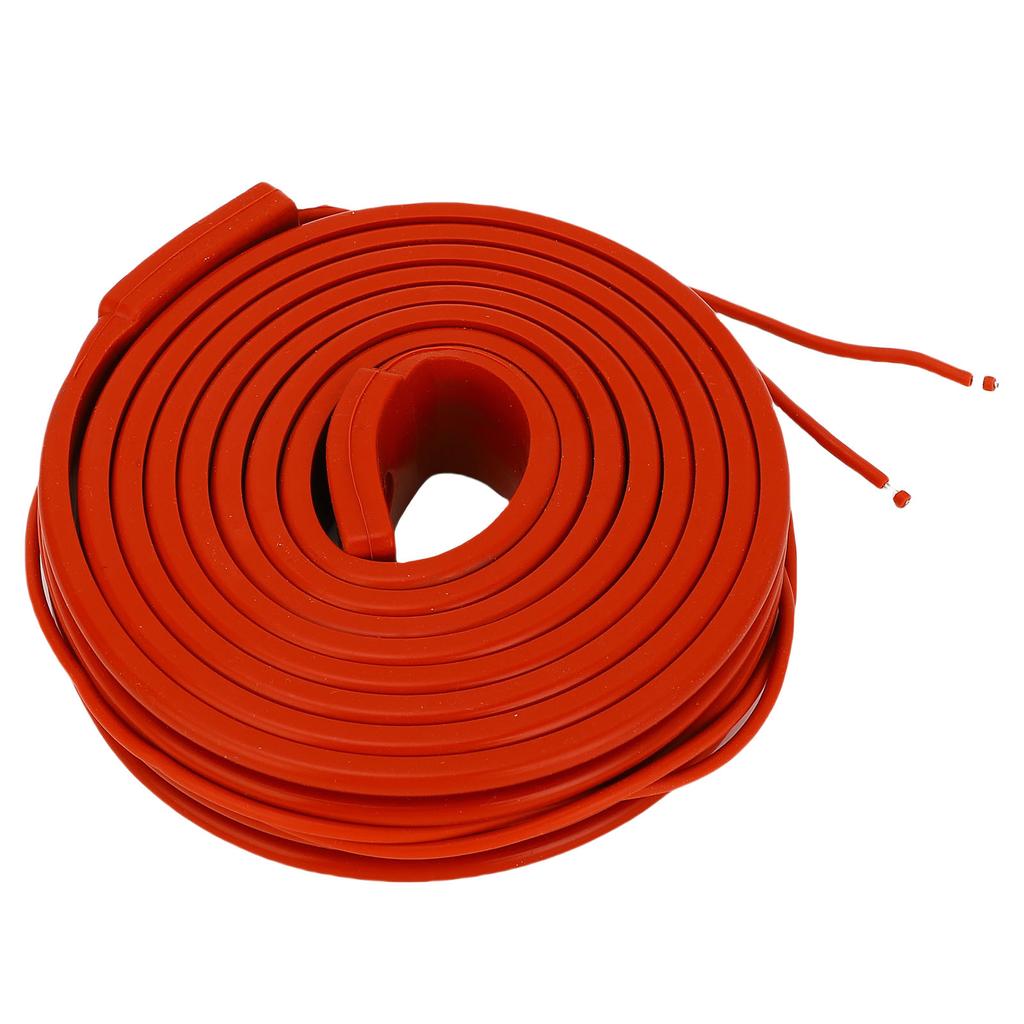 Wasserrohr Heizband Wasserdicht Flexibel Silikon Frostschutz Begleitkabel für Hausrohre Dach Wohnmobil Außen