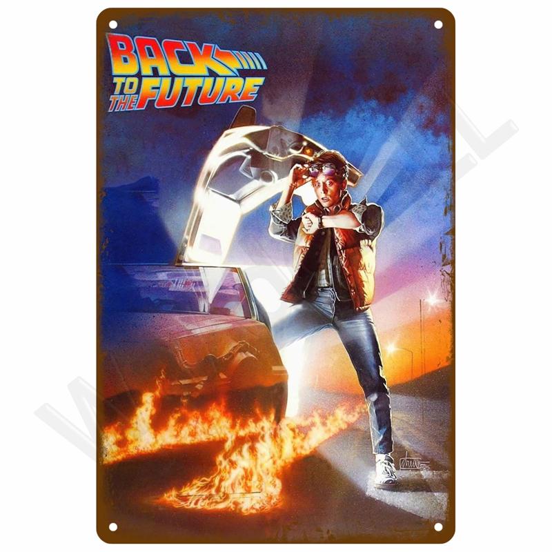 Retro Metal Sign Wall Art Mural Aesthetic Room Home Decor Items Poster Vintage Metal Plate Garage Decoration Tin Sign Plates Bar