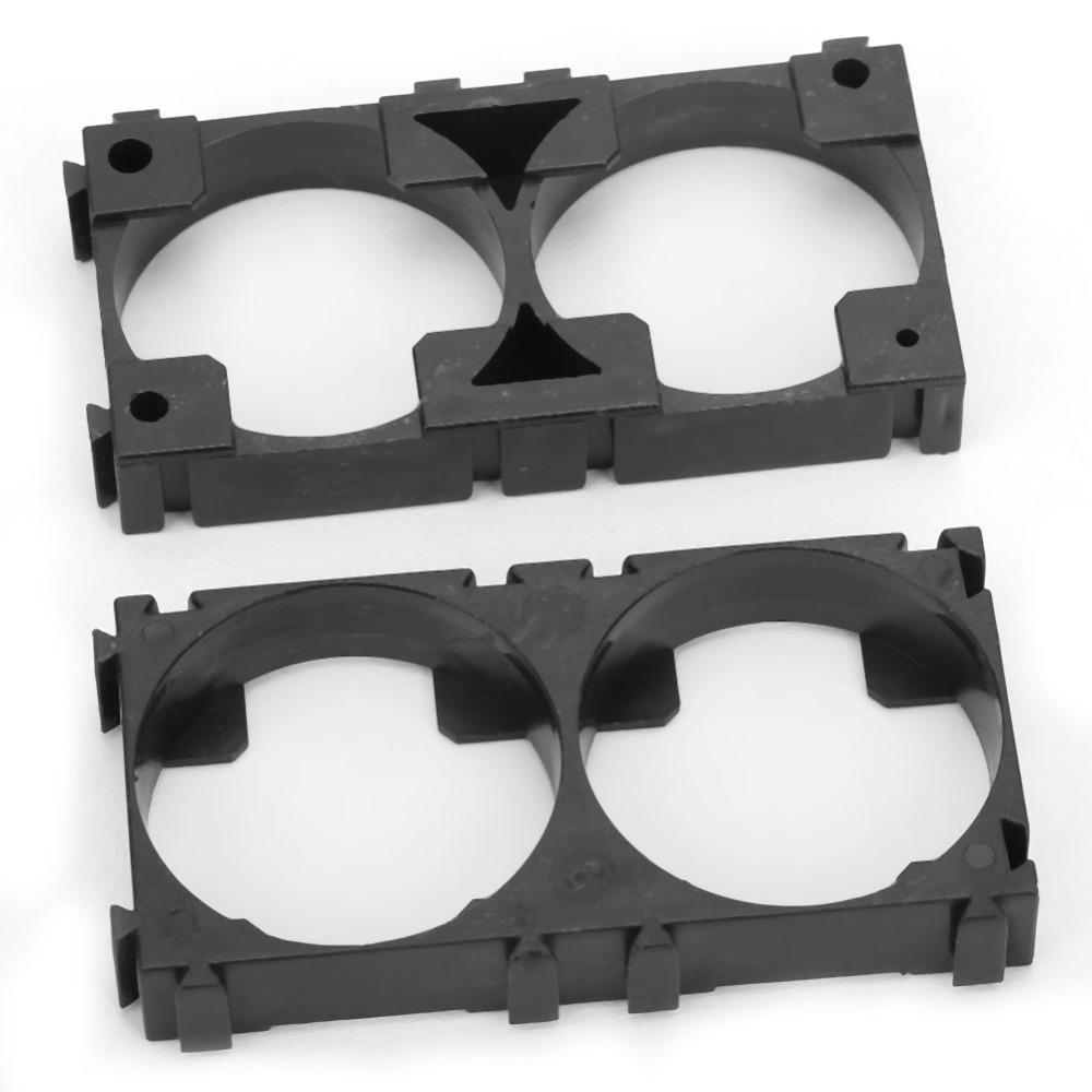 50pcs 2 Links Design Lithium Battery Bracket Double Cell Bracket For DIY Battery Pack