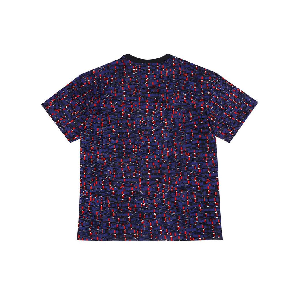 Nike ACG Collection Hand-Painted Print Short-Sleeve T-Shirt Men Tops Blue Red CV1536-470