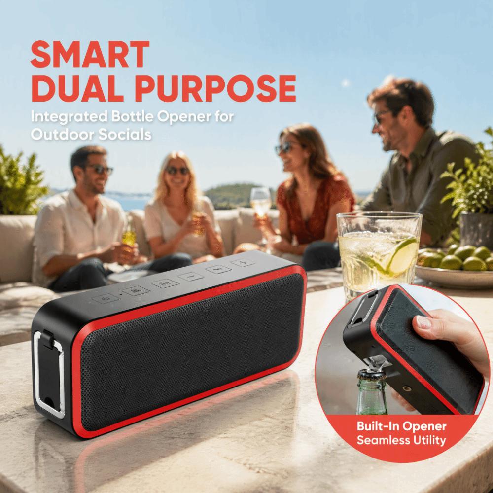 Wireless Wireless Speaker Stereo Bass Portable Speaker Heavy Duty Multifunction Speaker Golf