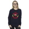 Netflix Womens/Ladies Stranger Things Hellfire Christmas Sweatshirt