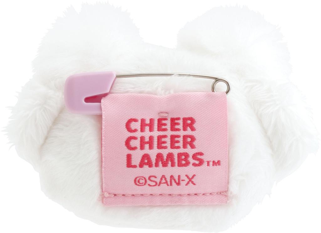 AB38501 Chia Chia Rams Plush Badge Ramu