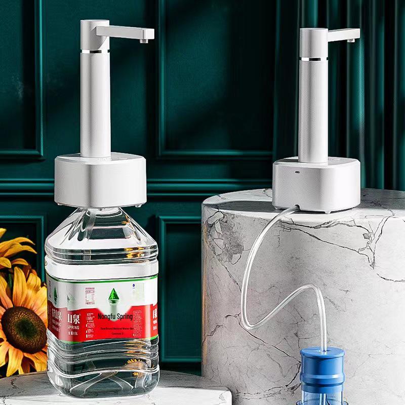 Smart Rotatable Mini Water Dispenser Pump with Adjustable Outlet for Dual-Use Charging