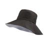 Customizable logo Summer Outdoor Waterproof Sun Protection Foldable Reversible Cotton Wide Brim Travel Bucket Hat for Daily Use