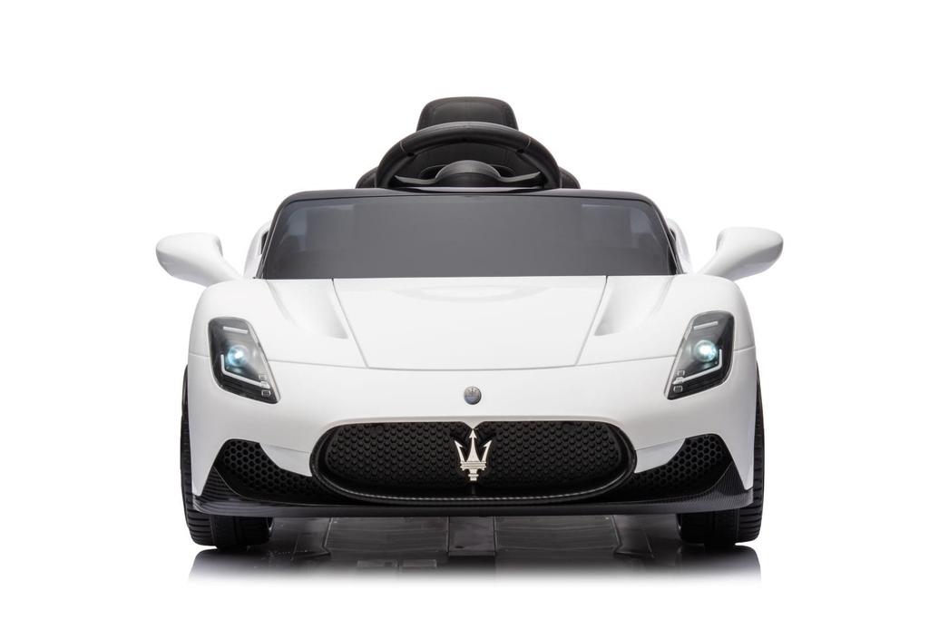 Battery Powered Ride-On Car Maserati Gt Cabrio Remote Control White