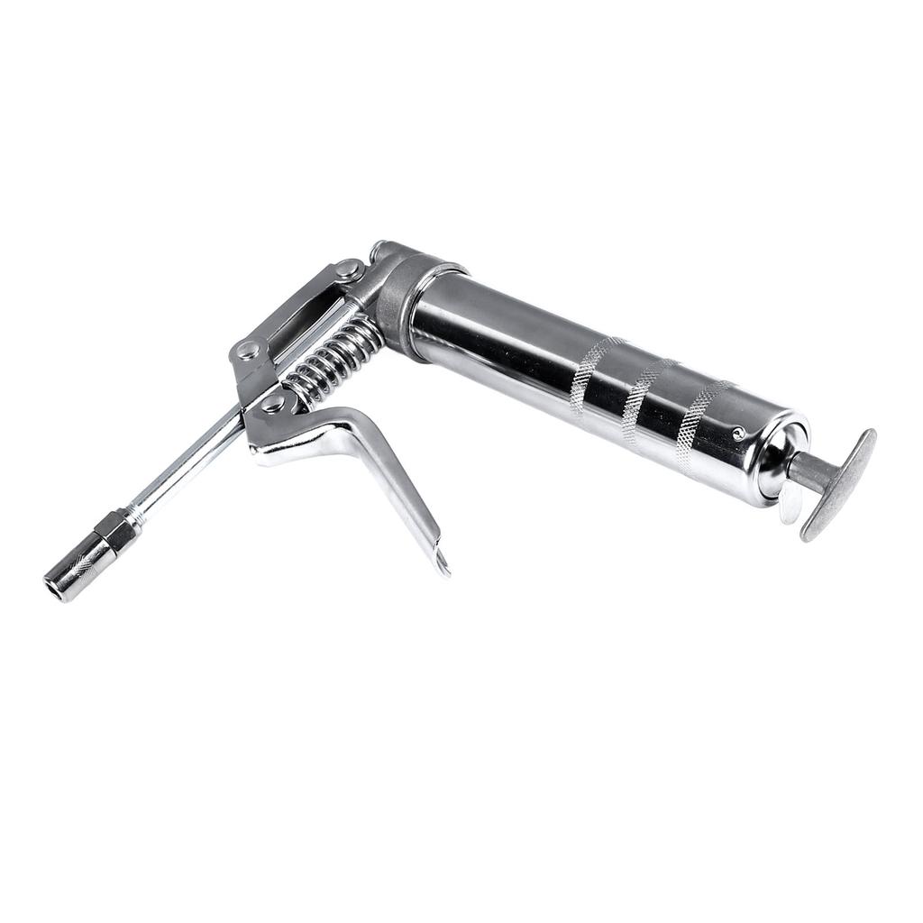 Pistol de gresat 120CC Metal cromat Portabil Instrument de umplere cu gresă lubrifiantă pentru uz industrial