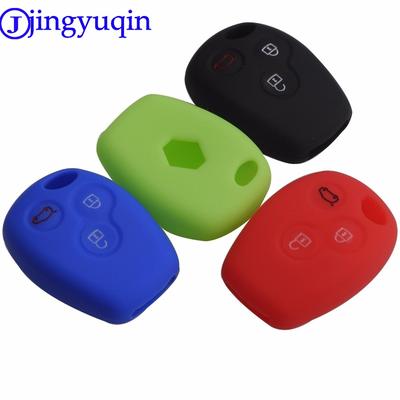 Jingyuqin 3 Butoane Cauciuc Silicon Husă Cheie Fob Carcasă Telecomandă Shell Pentru Renault Clio Kangoo Megane Master