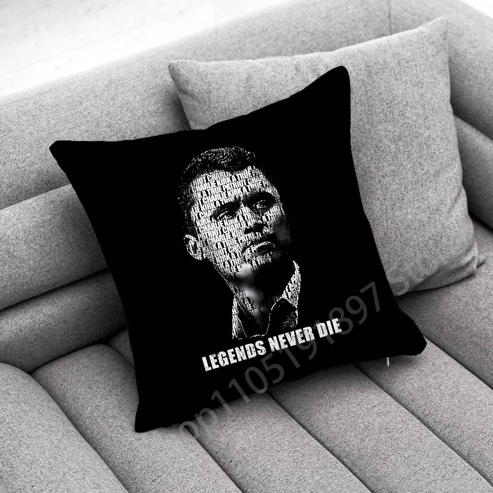 America C-Charlie Kirk Cross Throw Pillow Case For 45X45Cm 40X40Cm 30X30Cm 50X50Cm 55X55Cm Square Home Pillowcase Case