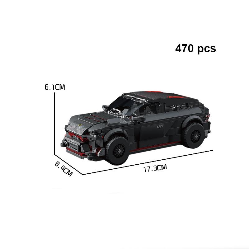Bloques de Construcción de Coche de Ciudad de Velocidad de Carreras de Coches de Viaje Remolque Coche Deportivo Garaje MOC Vehículo Creativo Juguetes
