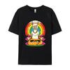 Llama Yoga Llamaste Animal Yogi Pose Tshirts Retro Style Tshirt Premium Cotton Design New Tops Tees Discount Tops  Tees