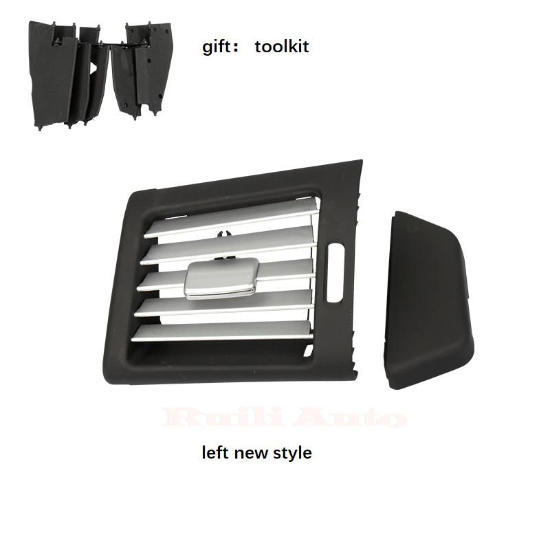 

Ruili195 1 для Mercedes W251 R350 R400 приборная панель Выходная решетка кондиционера вентиляционные отверстия Панель кондиционера спереди и сзади left black