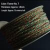 Multi-Color Hand-Twisted Cotton Rope for Beading and DIY Projects