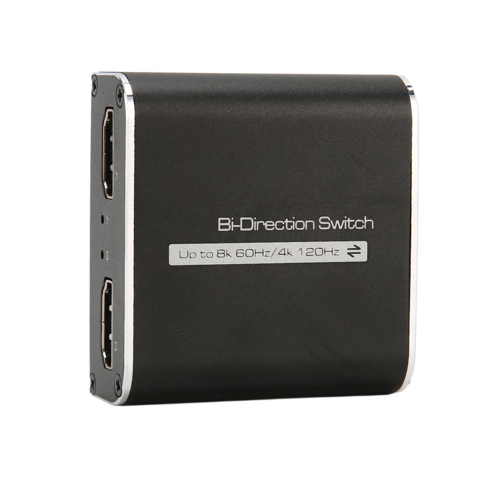 

8K HD Мультимедийный Интерфейс Двунаправленный Коммутатор 48 Гбит/с 4K 120 Гц HD Мультимедийный Интерфейс Сплиттер 2