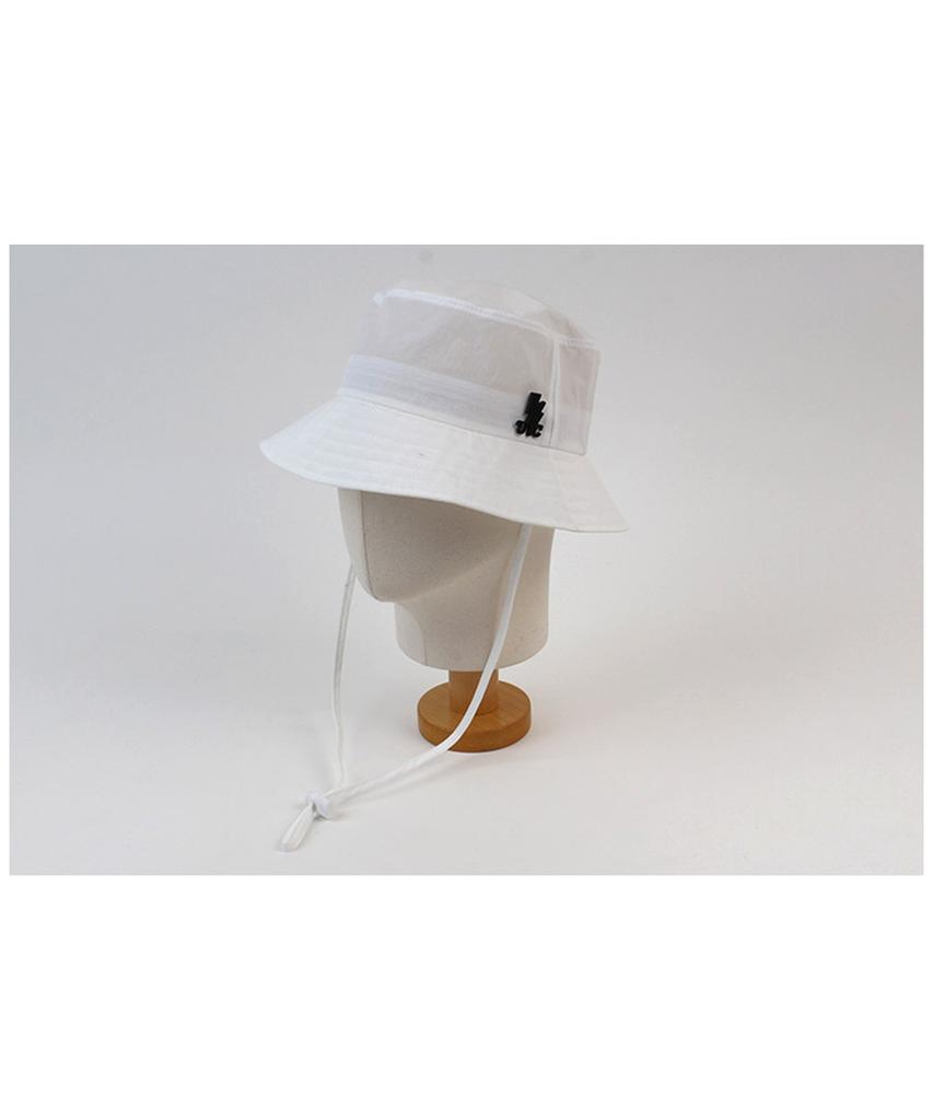 Yunibeosyeolkemiseuteuli String White Poly Bucket Hat Poly Bucket Hat
