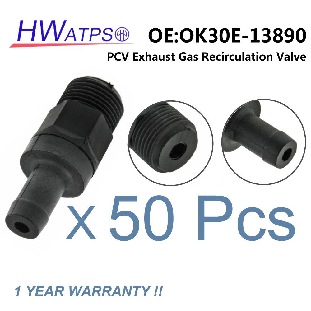 HWATPS Positive Crankcase Ventilation PCV Exhaust Valve OEM 0K30E-13890 PCA1126 For Kia Rio 1.5L / 1.6L L4 2001-2005 DOHC