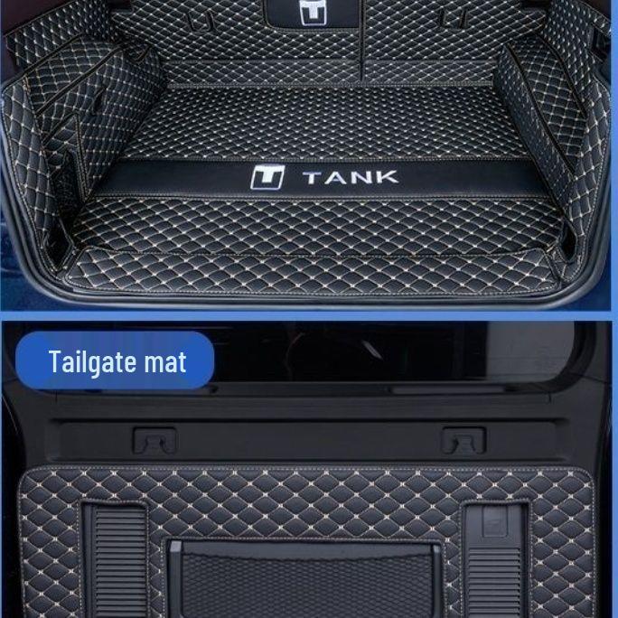 Tank 300 Full Coverage Trunk Mat: Custom Mat for Great Wall Wey Model.