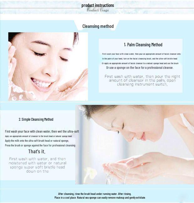 Automatic Rotating Electric Facial Cleansing Brush for Deep Pore Cleaning and Blackhead Removal