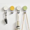 Removable Suction Cup Hook for Bathroom and Kitchen Strong Adhesive Towel Rack Waterproof Robe Coat Clothes Hanger