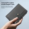 OWLGuardian Passport Large Bifold Slim RFID AirTag Passport Storage Zippered Coin and Detachable Adjustable Neck Perfect for International Business