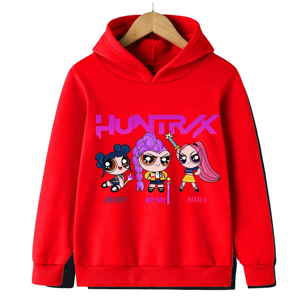 Kpop Witch Hunt Children's Clothing,  Men's and Women's Spring and Autumn Hoodies and Fashionable Sweatshirts