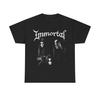 Unsterbliches T-Shirt Norwegischer Black Metal Abbath Demonaz Gorgoroth Emperor Darkthrone Bathory Satyricon Unisex Schweres Baumwoll-T-Shirt S-5XL