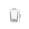 10ml/20ml/26ml/35ml Classic Shot Glass Baijiu Cup Elegant Small Wine Glass Bar Luxury Cocktail Scotch Bourbon Cups Holiday Gifts