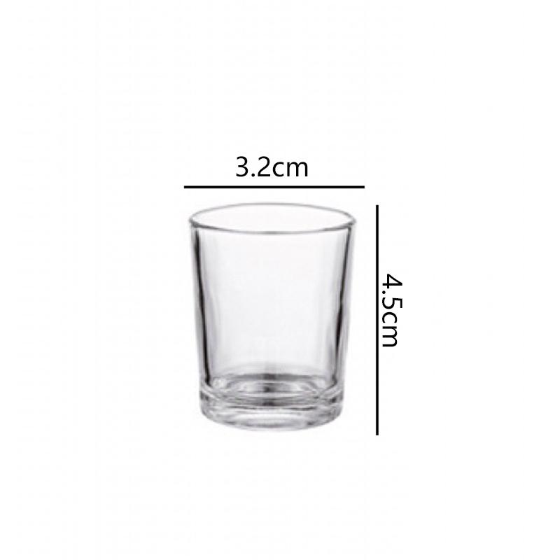 10ml/20ml/26ml/35ml Classic Shot Glass Baijiu Cup Elegant Small Wine Glass Bar Luxury Cocktail Scotch Bourbon Cups Holiday Gifts