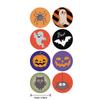 50-500pcs Halloween Round Stickers Self Adhesive Label Paper Candy Bags Stickers Package Seal Gift Packaging Sealing Craft