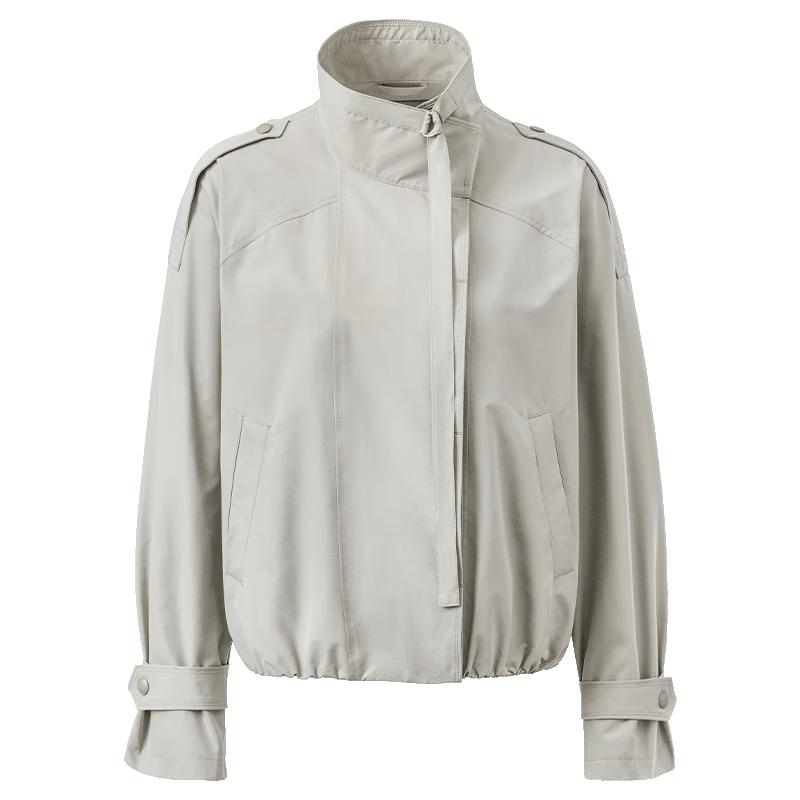 GIOVANNI VALENTINO Women's Short Trench Coat Jacket