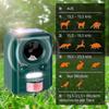 Voss.Sonic 2000 Ultrasonic Animal Repellent with Solar Power for Cats, Dogs, Martens in Gardens/Yards