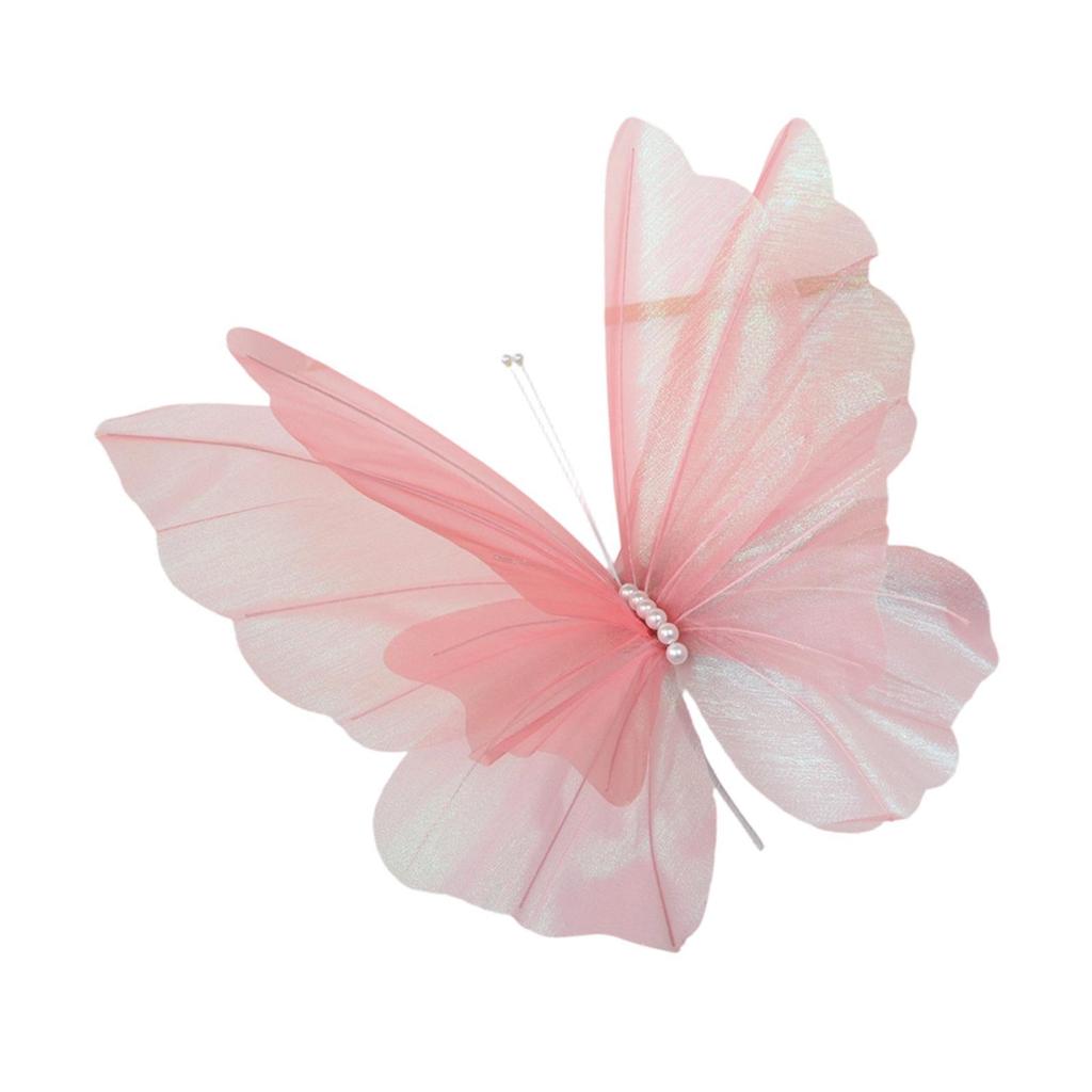 Artificial Butterfly Decoration Elegant Ornament for Wedding Indoor Birthday