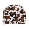 Knitted Hat Cold Printing Simple Hat Leopard Print Winter Hat Fashion Outdoor Autumn and Winter White and Brown Pattern Average Size