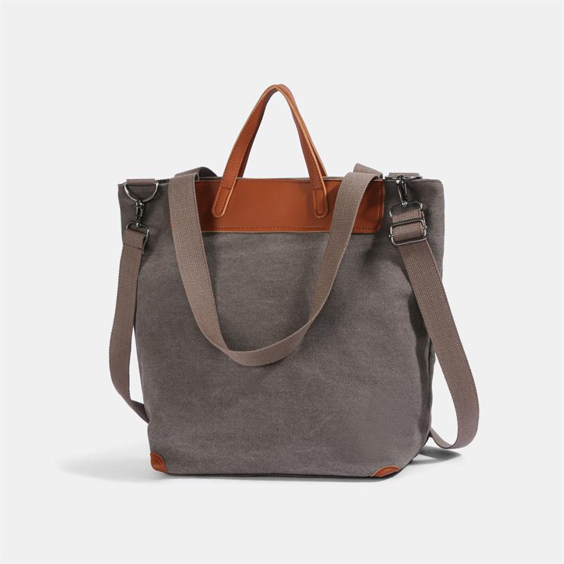 Women's Canvas Bag Large Capacity Shoulder Bag Commuter Handbag