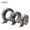 Universal Car 304 Stainless Steel Quick Release V Band Clamp Turbo Exhaust Pipe Vband Clamp Male Female Flange V Clamp Kit