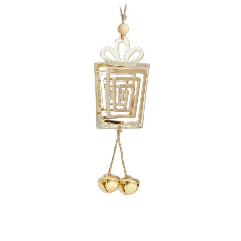 

Butterfly/Bell/Snowflake/Flower Metal Hanging Ornament Christmas Tree Decoration For Birthday Halloween Celebration