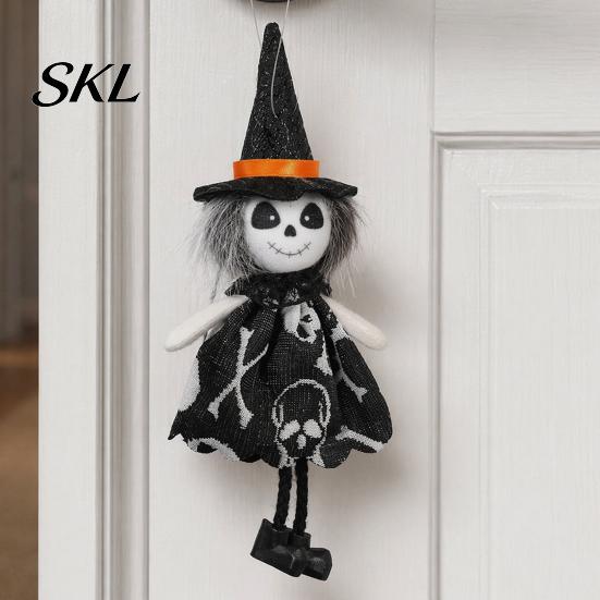 Beautiful Holiday Embellishments Halloween Party Decoration, Cartoon Pumpkin Witch Hanging Ornaments, Decorative Ornaments For Parties Indoor Outdoor
