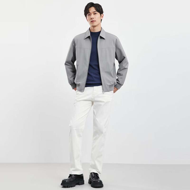 SEPTWOLVES Men's Lapel Casual Jacket