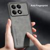 For Poco X6 Pro 5G Case Luxury PU Leather Phone Case For Xiaomi PocoX6 Pro X6Pro Redmi K70E Back Cover Silicone Full Protection