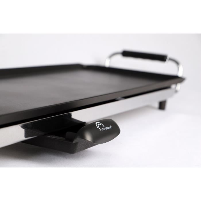 Plancha électrique LITTLE BALANCE - Happy Plancha 90 - Surface cuisson XXL: 90x23cm - Jusqu'à 240°C - 2000W