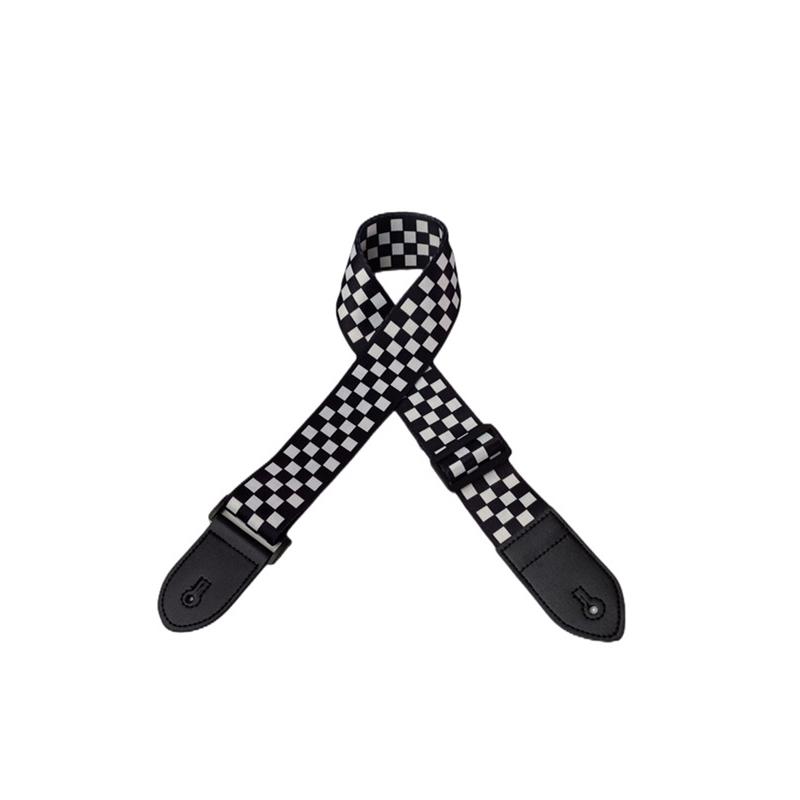 36 Inch Embroidered Electric Guitar Shoulder Strap Heat Transfer Printed Folk Guitar Bag Strap Piano Strap