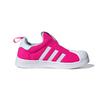 adidas Originals SUPERSTAR 360 Comfortable Low Top Skateboard Shoes Rose Red White Infant And Toddler FV3377