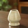 Ceramic Matcha Holder Smooth Large Capacity Tea Drinking Utensils High Temperature Resistant Bamboo Matcha Chasen Holder