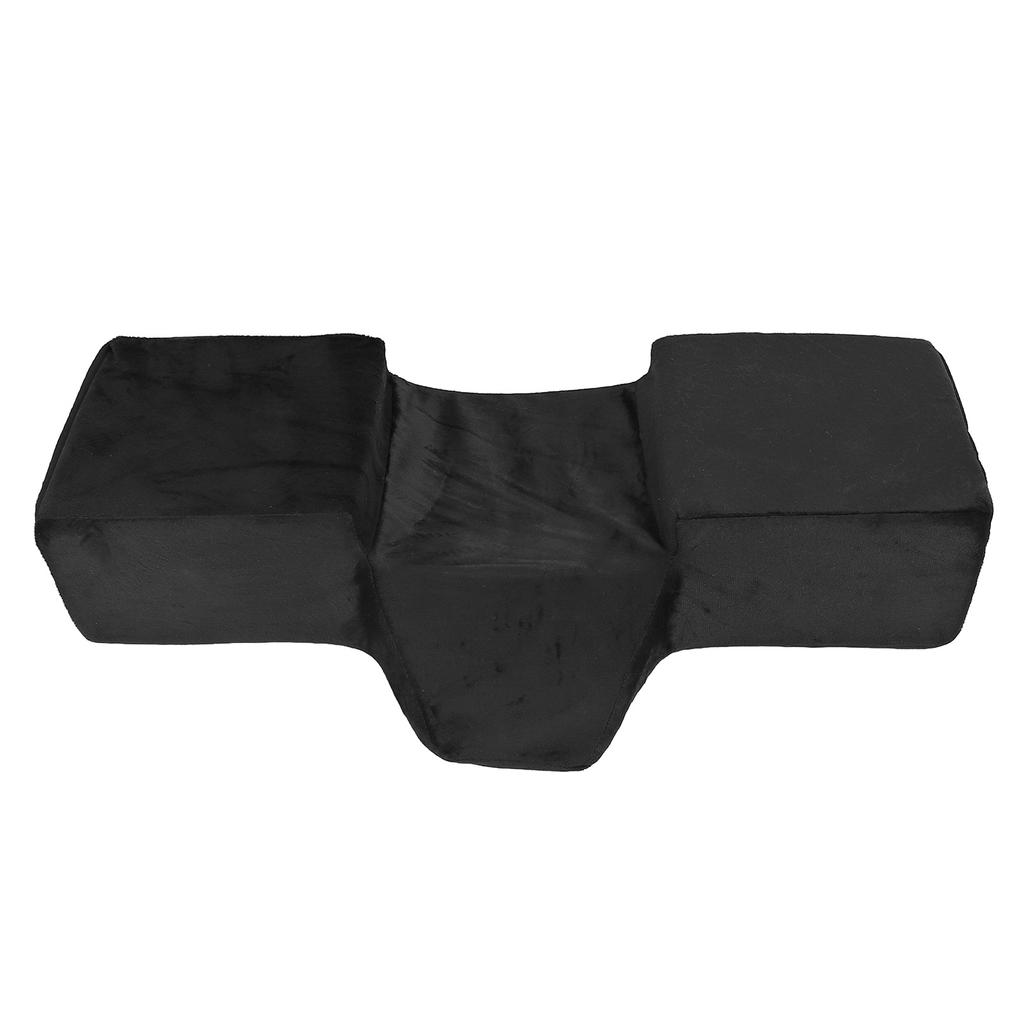 Eyelash Extension Neck Pillow Ergonomic Comfy Memory Foam Lash Extension Pillow with Side Pocket