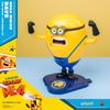 Minions Despicable Me 4 Mega Dave Action Figure with Hidden 6 Interchangeable Facial Minion Model Gift for Kids Ages 8 and Up Toy, 4.7-inch Pocket,