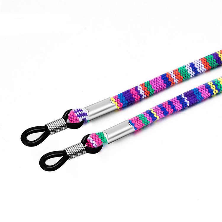 Wide DIY Eyeglass Sunglasses Cord Strap Ethnic Style Cotton Eyewear Lanyard Holder Rope Glasses Chain Neck