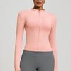 Women's Outdoor Yoga Jacket - Nude, Breathable, Tight-Fit, for Cross-Border Activities
